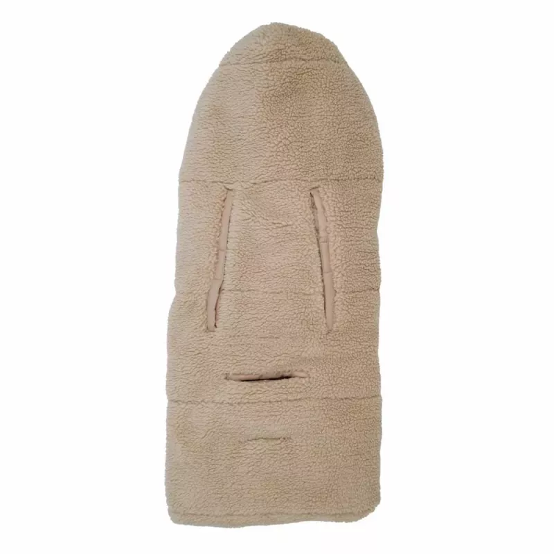 Lodger WPT 630 Teddy υπνόσακος, μπεζ, 100x100 cm, fleece