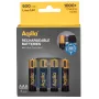 AQIILA AAA NiMH μπαταρίες με USB-C, 1,2 V, 600 mAh, συσκευασία 4 τεμ. AQ60AAA374C4