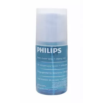 PHILIPS SVC1116B/10 σετ καθαρισμού οθόνης για LED, LCD, Plasma, OLED, smartphones, tablets, laptops, TVs - 200 ml gel spray + πανί μικροϊνών