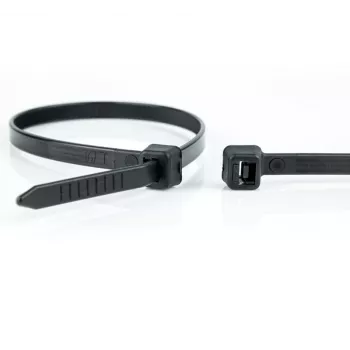 WKK 120196071 δεματικά καλώδίων 300 mm x 4,8 mm μαύρο θερμοσταθεροποιημένο UV σταθεροποιημένο ανθεκτικό σε λάδια και διαλύτες