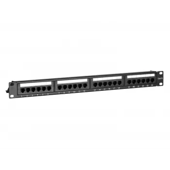DS-IT CAT 6 UTP patch panel δικτύου, 19 ιντσών, 24-port DS-Patch6-24UTP