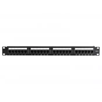 DS-IT CAT 6 UTP patch panel δικτύου, 19 ιντσών, 24-port DS-Patch6-24UTP