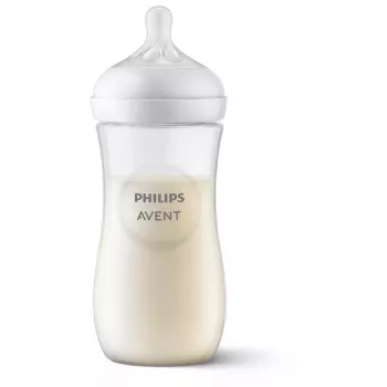 Philips Avent Natural Response μπιμπερό 330 ml, θηλή γρήγορης ροής, 3m+