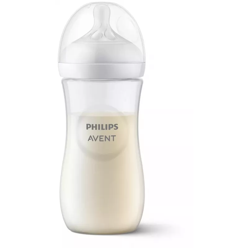 Philips Avent Natural Response μπιμπερό 330 ml, θηλή γρήγορης ροής, 3m+