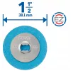 Dremel 2615S411DM δίσκοι λείανσης, 38,1 mm, κόκκωση 180, συσκευασία 3 τεμ.