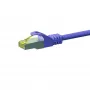 DSIT Cat.7 S/FTP PiMF RJ45 καλώδιο δικτύου patch, μωβ, 1 m (DC-78-010)