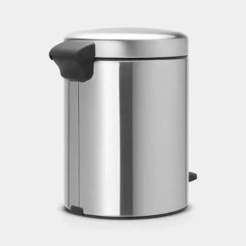 Brabantia NewIcon 5 λίτρων ποδοκίνητος κάδος, ματ ατσάλι