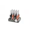 Brabantia Utility Lighter 127267 – αναπληρώσιμος αναπτήρας βουτανίου με ρυθμιζόμενη φλόγα, ασφαλής για παιδιά, πιεζοηλεκτρική ανάφλεξη, μαύρο