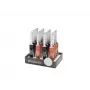 Brabantia Utility Lighter 127267 – αναπληρώσιμος αναπτήρας βουτανίου με ρυθμιζόμενη φλόγα, ασφαλής για παιδιά, πιεζοηλεκτρική ανάφλεξη, μαύρο