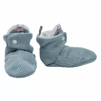 Lodger Slipper Ciumbelle βαμβακερά βρεφικά παπούτσια, 3-6 μηνών, Ocean