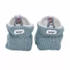 Lodger Slipper Ciumbelle βαμβακερά βρεφικά παπούτσια, 3-6 μηνών, Ocean