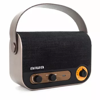 AIWA RBTU-600 φορητό ραδιόφωνο Bluetooth με FM, USB, AUX-in, MicroSD, επαναφορτιζόμενη μπαταρία