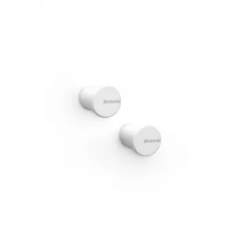 Brabantia MindSet γάντζος πετσέτας, συσκευασία 2 τεμ., Mineral Fresh White