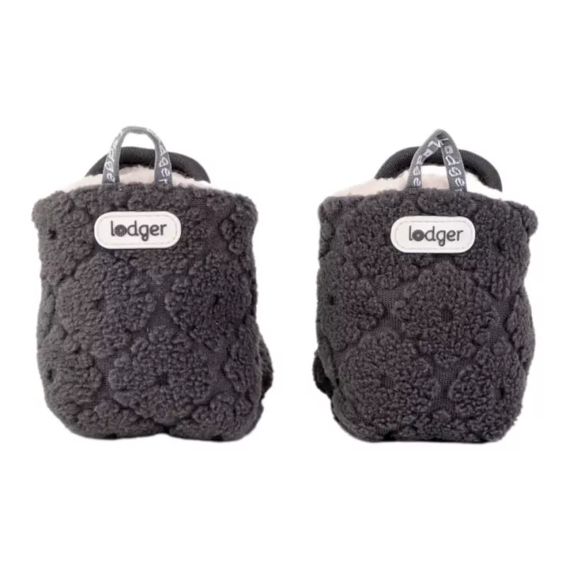 Lodger Slipper Folklore fleece βρεφικές παντόφλες, 6-12 μηνών, Pigeon