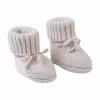 Lodger Slipper Folklore βρεφικά παπούτσια από μαλλί Merino, Birke, 0-6 μηνών