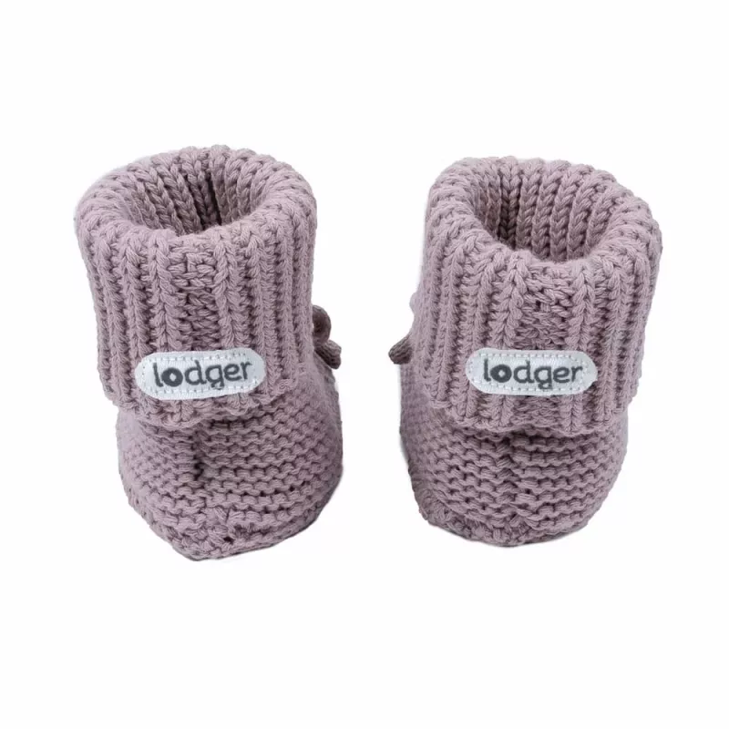Lodger Slipper Knit βρεφικά παπούτσια, Rosé, 0-6 μηνών