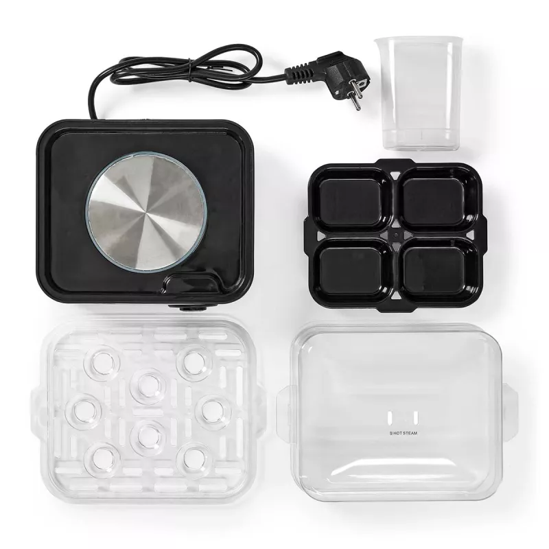 Gastronoma βραστήρας αυγών 500W, 8 αυγά, μαύρο/ασημί
