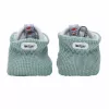 Lodger Slipper Ciumbelle βαμβακερές παντόφλες, 3-6 μηνών, λασπώδες πράσινο