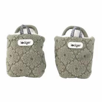 Lodger Slipper Folklore fleece βρεφικές παντόφλες σπιτιού, Elm, 12-18 μηνών