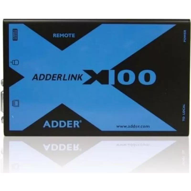 Adder AdderLink X100 VGA USB Audio σετ επέκτασης KVM μέσω CATx έως 100m (X100A-USB/P-IEC)