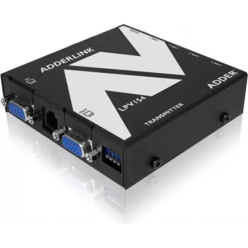 ADDER LPV154T πομπός επέκτασης AV – VGA & ήχος μέσω CATx, 300 m, μαύρο ALPV154T-IEC