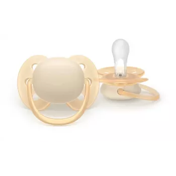 Philips Avent Ultra Soft πιπίλα ουδέτερο, 0-6 μηνών, συσκευασία 2 τεμ.