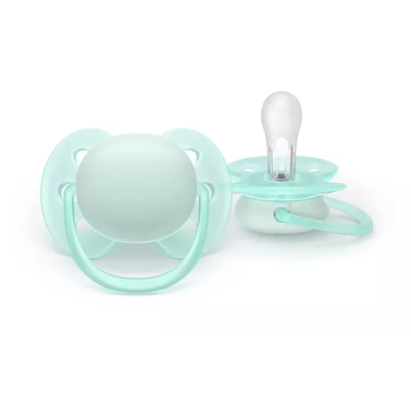 Philips Avent Ultra Soft πιπίλα ουδέτερο, 0-6 μηνών, συσκευασία 2 τεμ.