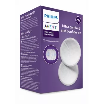 Philips Avent Μίας Χρήσης Επιθέματα Θηλασμού (συσκευασία 24 τεμ.)