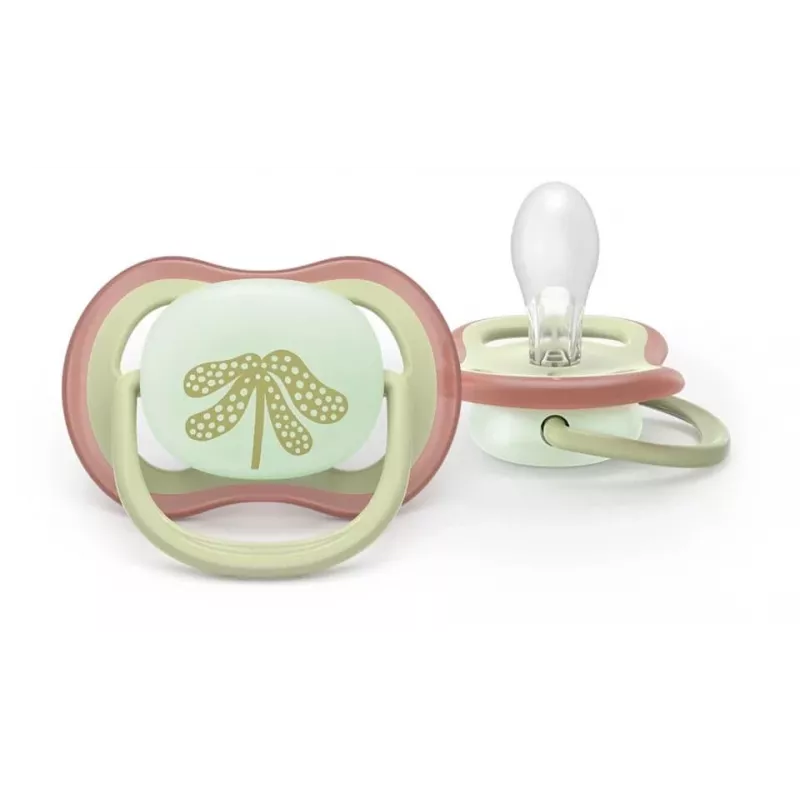 Philips Avent Ultra Air Night Πιπίλα 6-18M Ουδέτερη συσκευασία 2 τεμ.