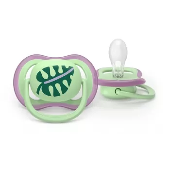 Philips Avent Ultra Air Πιπίλα 6-18 μηνών, συσκευασία 2 τεμ., κοριτσίστικη