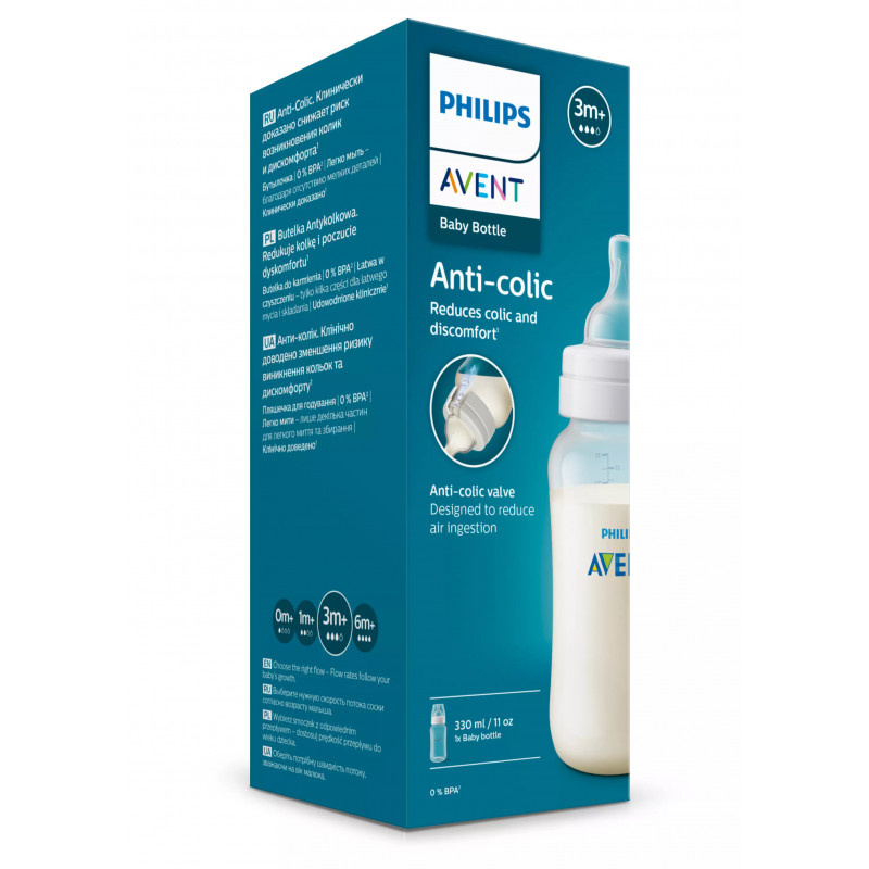 Philips Avent Anti-Colic Μπιμπερό 330 ml, 3m+