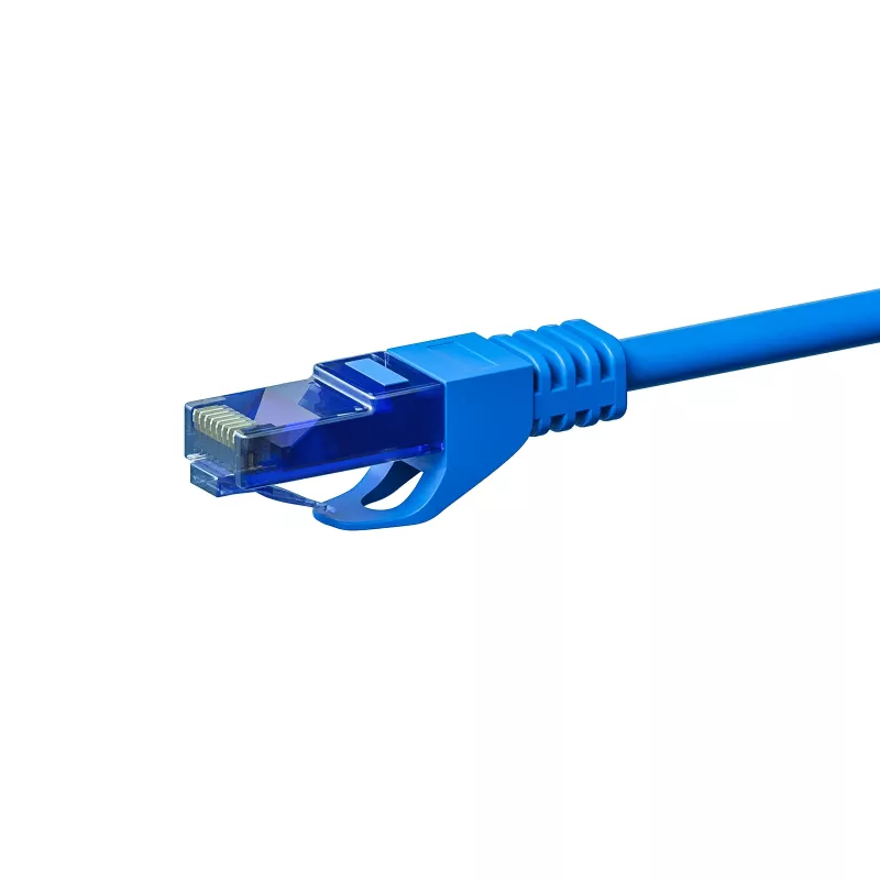 DSIT CAT6a Καλώδιο Δικτύου 100% Χαλκός - U/UTP - 5 μέτρα - Μπλε (DC-U6A4-050)