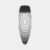 Brabantia Κάλυμμα σιδερώστρας Titan Oval, 135 x 45 cm, Μέγεθος D, Πάχος 8 mm, Επιφάνεια βαμβακιού με αφρό, Μεταλλικό γκρι