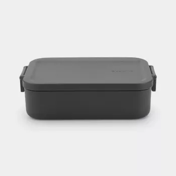 Brabantia Make & Take Τάπερ φαγητού Medium Σκούρο γκρι 1,1L