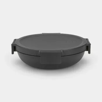 Brabantia Make & Take Μπολ γεύματος 1L Σκούρο γκρι