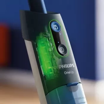 Philips OneUp Series 3000 ασύρματος ηλεκτρικός καθαριστής σκληρών δαπέδων, Deep Blue