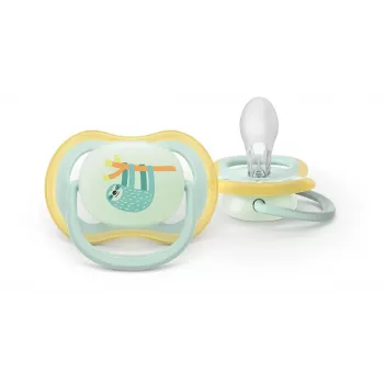 Philips Avent Ultra Air Night Πιπίλα 0-6 μηνών, συσκευασία 2 τεμ., φωσφορίζει στο σκοτάδι, Ουδέτερο