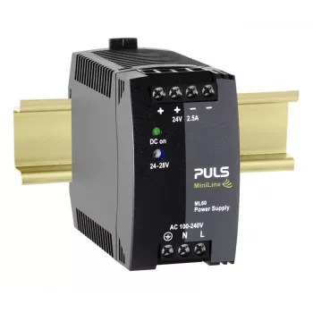 PULS MiniLine ML60.242 Τροφοδοτικό ράγας DIN 24V DC 2,5A 60W