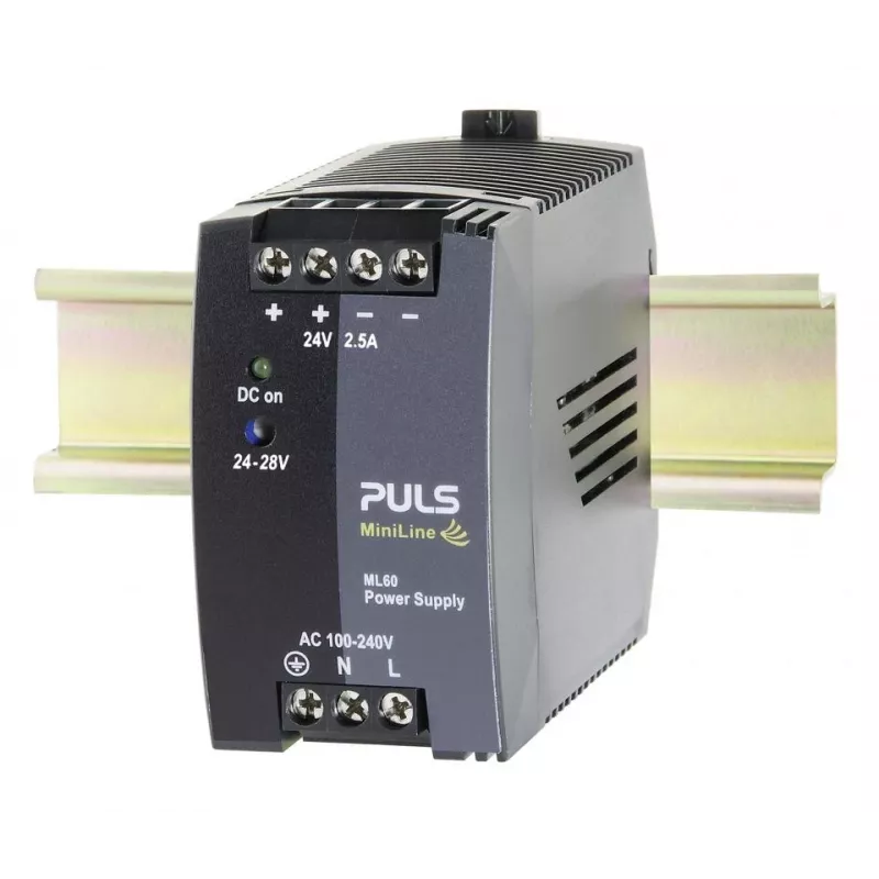 PULS MiniLine ML60.242 Τροφοδοτικό ράγας DIN 24V DC 2,5A 60W