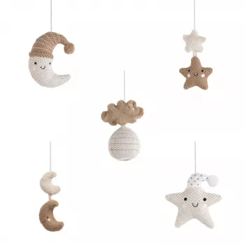 Baby's Only Μουσικό κινητό 0+ Heaven Clay / Warm Linen
