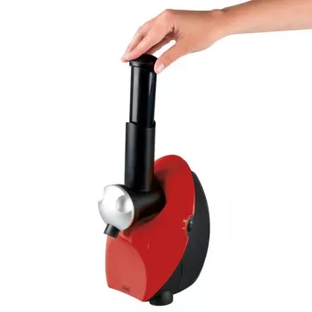 Trebs 99283-B μηχανή σορμπέ με δοχείο κατάψυξης, 1,5 L, κόκκινο