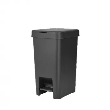 Brabantia StepUp 16L κάδος απορριμμάτων με πεντάλ σκούρο γκρι