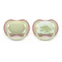 Philips Avent Ultra Air πιπίλα ημέρας και νύχτας, 6–18 μηνών, συσκευασία 2 τεμ.