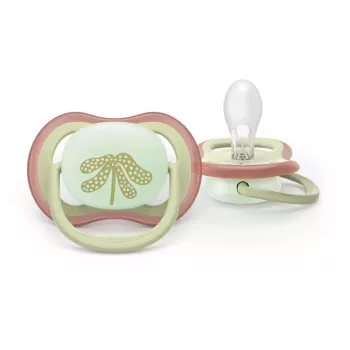 Philips Avent Ultra Air πιπίλα ημέρας και νύχτας, 6–18 μηνών, συσκευασία 2 τεμ.