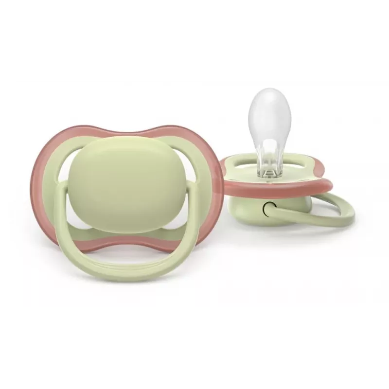 Philips Avent Ultra Air πιπίλα ημέρας και νύχτας, 6–18 μηνών, συσκευασία 2 τεμ.