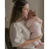 Lodger Topper πλεκτό μπουφάν merino μωρού, Tan, μέγεθος 68
