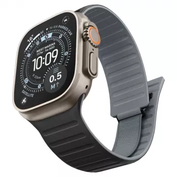 Spigen Athlex Air M λουράκι για Apple Watch 44/45/46/49mm – μαύρο/γκρι