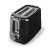 Melissa τοστιέρα, 700W, μαύρη, 2 υποδοχές