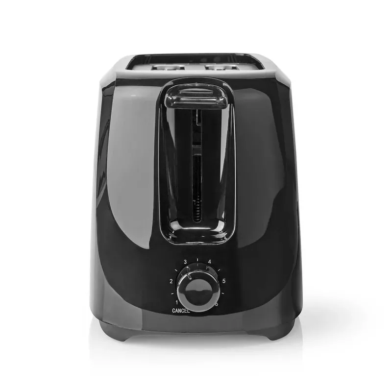 Melissa τοστιέρα, 700W, μαύρη, 2 υποδοχές