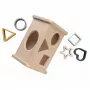 Baby's Only ξύλινο παιχνίδι ταξινόμησης σχημάτων σπίτι, Earth, 10+ μηνών